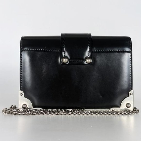 SOLD Prada Cahier Black Leather Cross Body Bag - Picture 2 of 8
